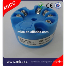 Transmisor de temperatura de MICC pt100 4-20ma 101R para la venta